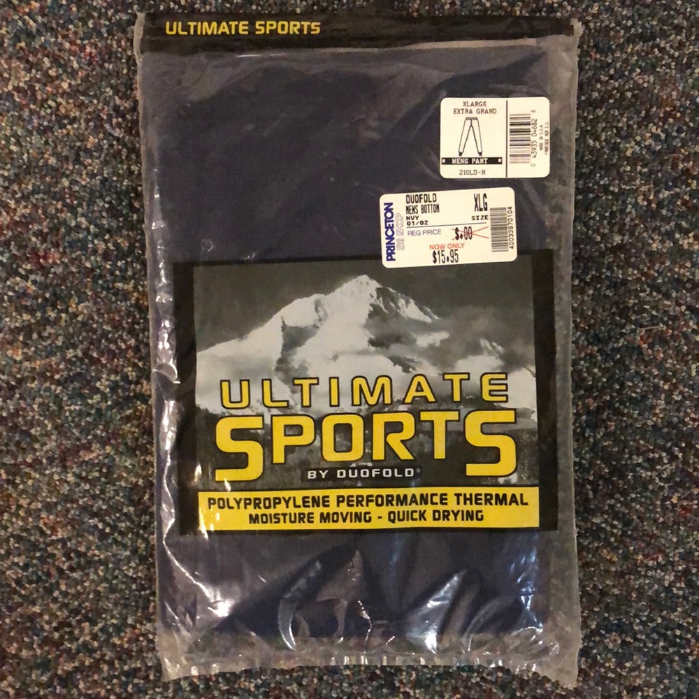 Men’s Thermal “Long John’s” Pants